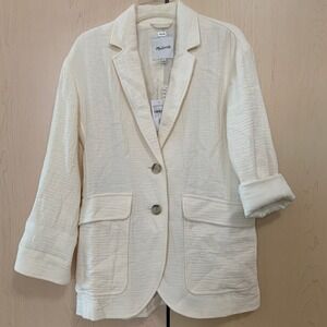 Madewell Cream Blazer